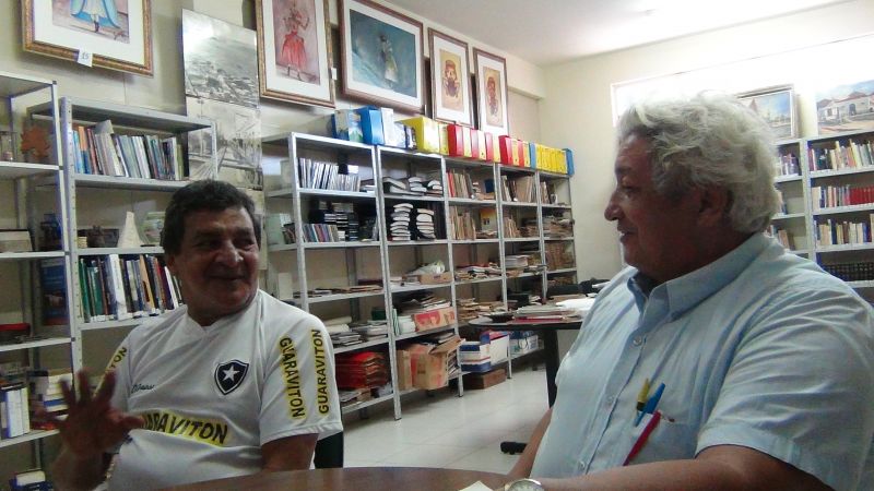 Bernardo Santana e Eduardo Fonseca - Professores